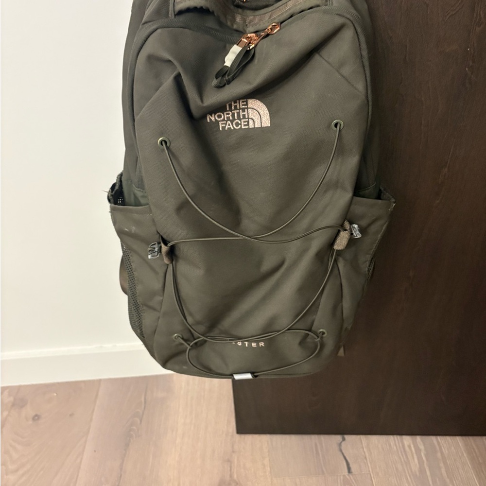 The North Face Olive Green Backpack